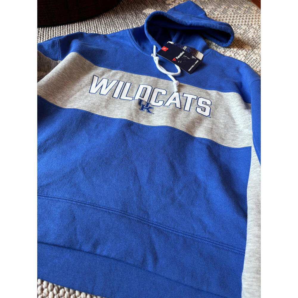 Fanatics Women's size Small Wildcats Blue and‎ Gray Hooded Sweatshirt [COPY]
